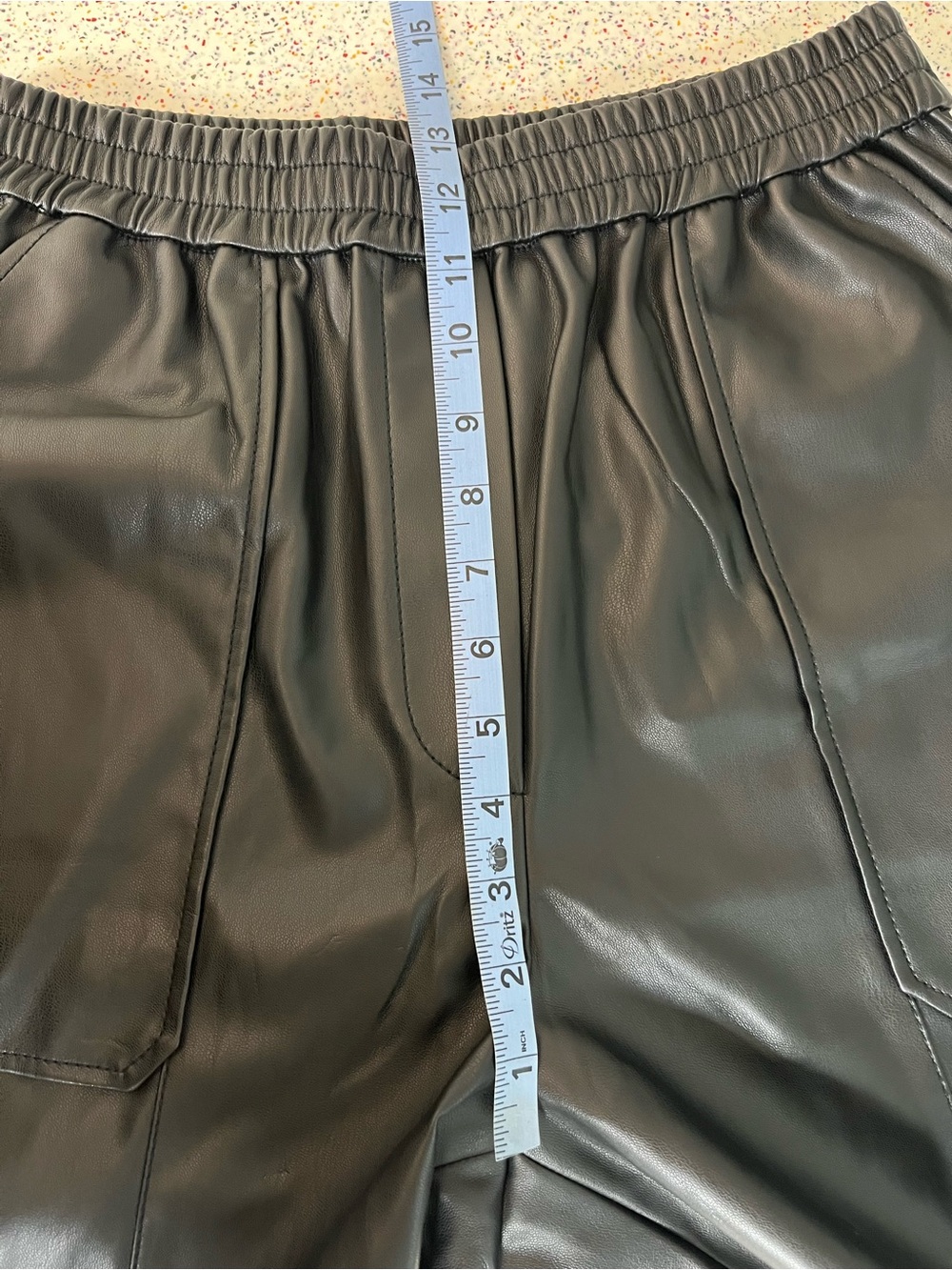 3.1 Philip Lim NWT Faux Leather Barrel Leg Pull On Trousers Balloon Pants Size M - Picture 6 of 9